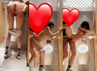 Bạn trai dẫn em người yêu vào WC vụng trộm